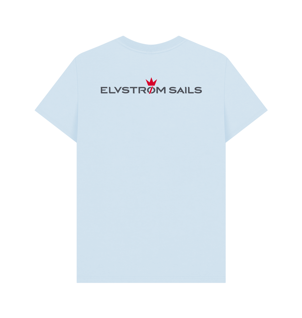 Sky Blue Printed T-shirt Back