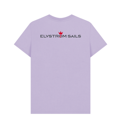 Lilac Printed T-shirt Back