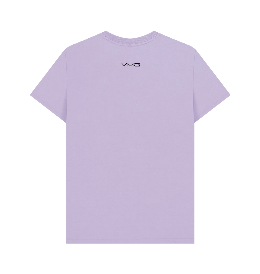 Lilac Printed T-shirt Back