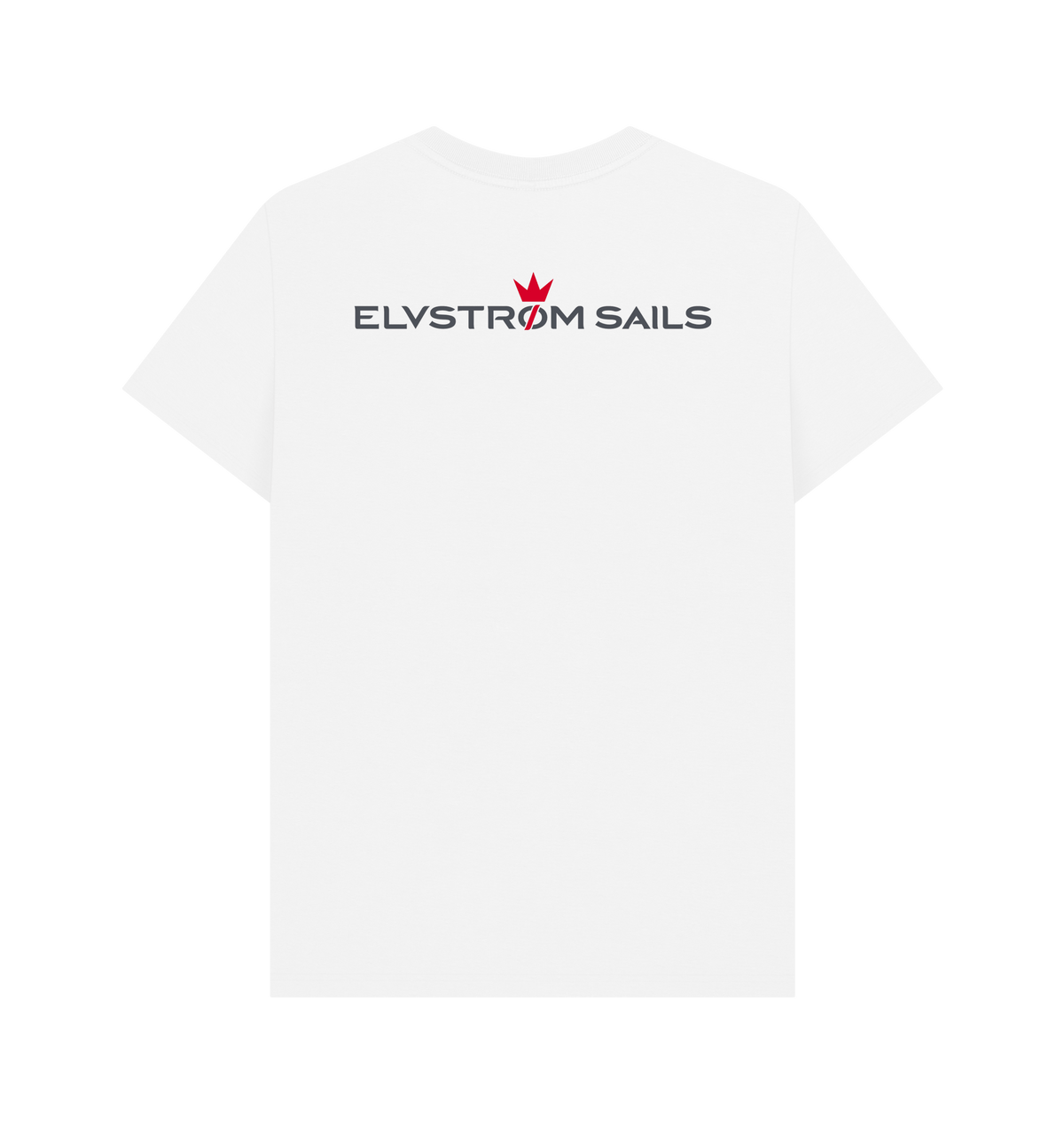 White Printed T-shirt Back