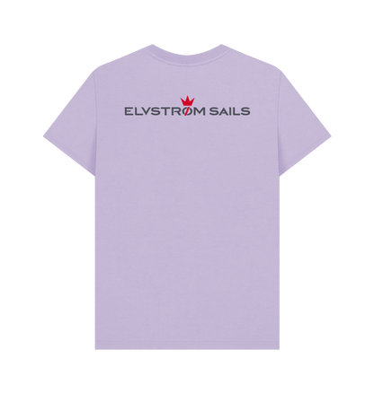Lilac Printed T-shirt Back