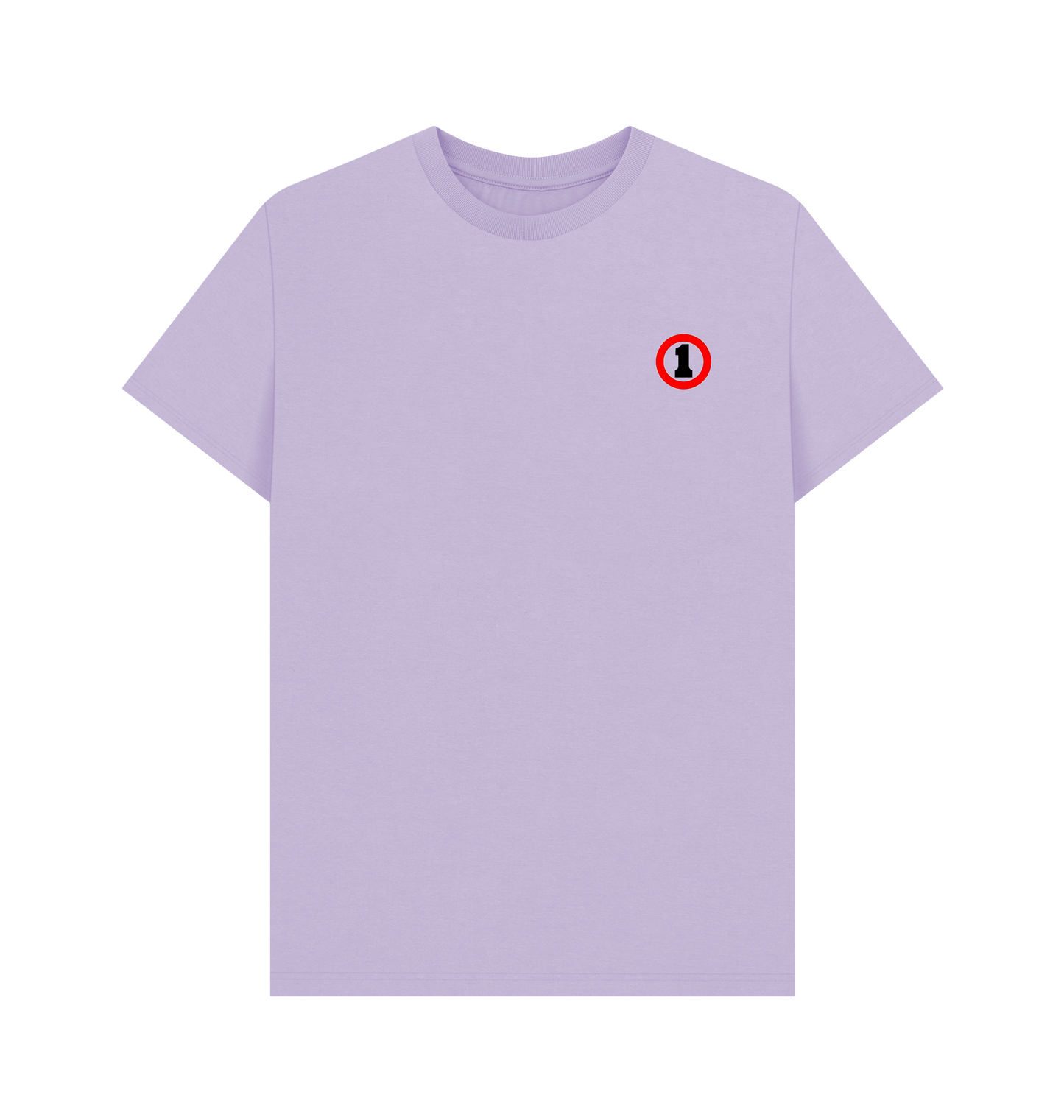 Lilac Printed T-shirt Front