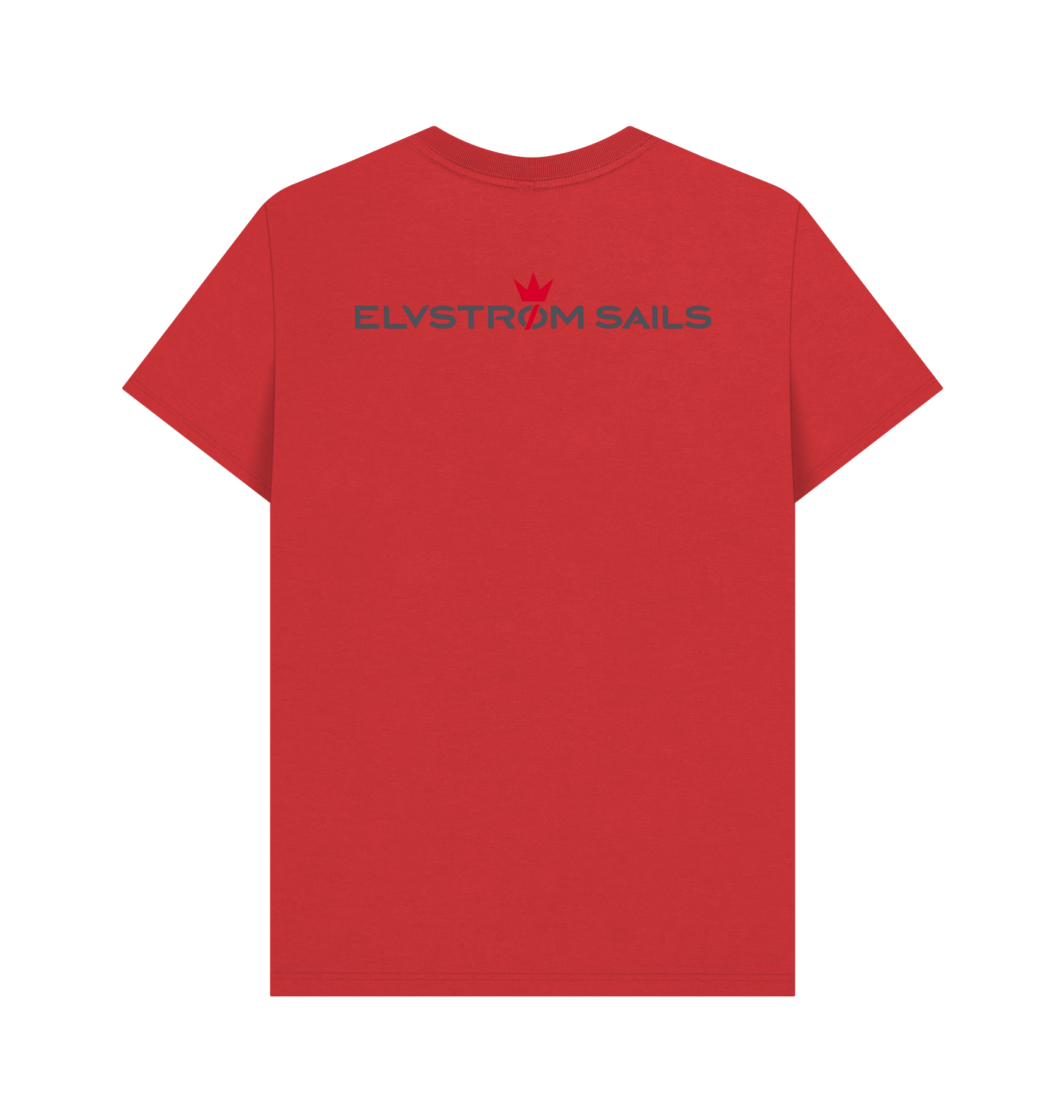 Red Printed T-shirt Back