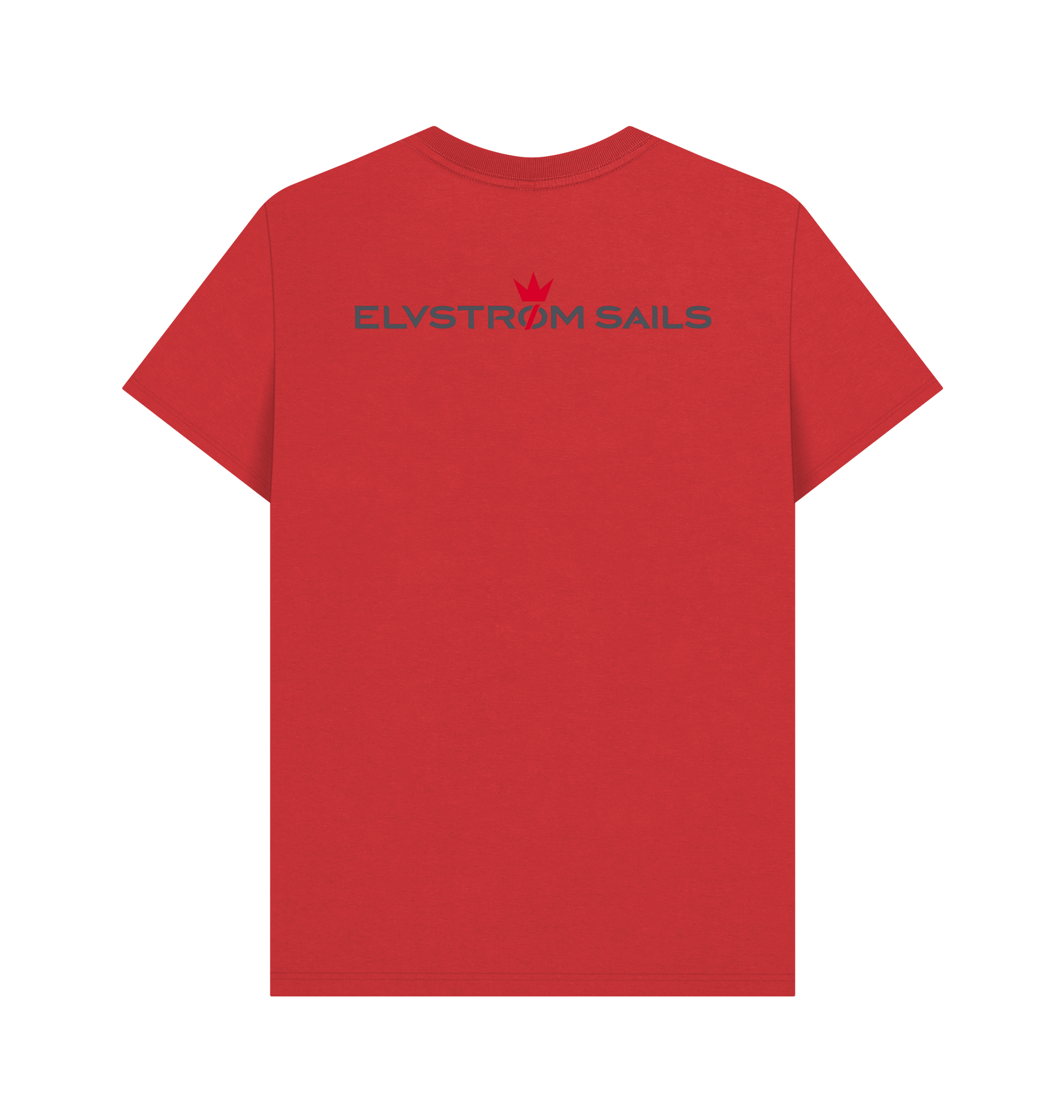 Red Printed T-shirt Back