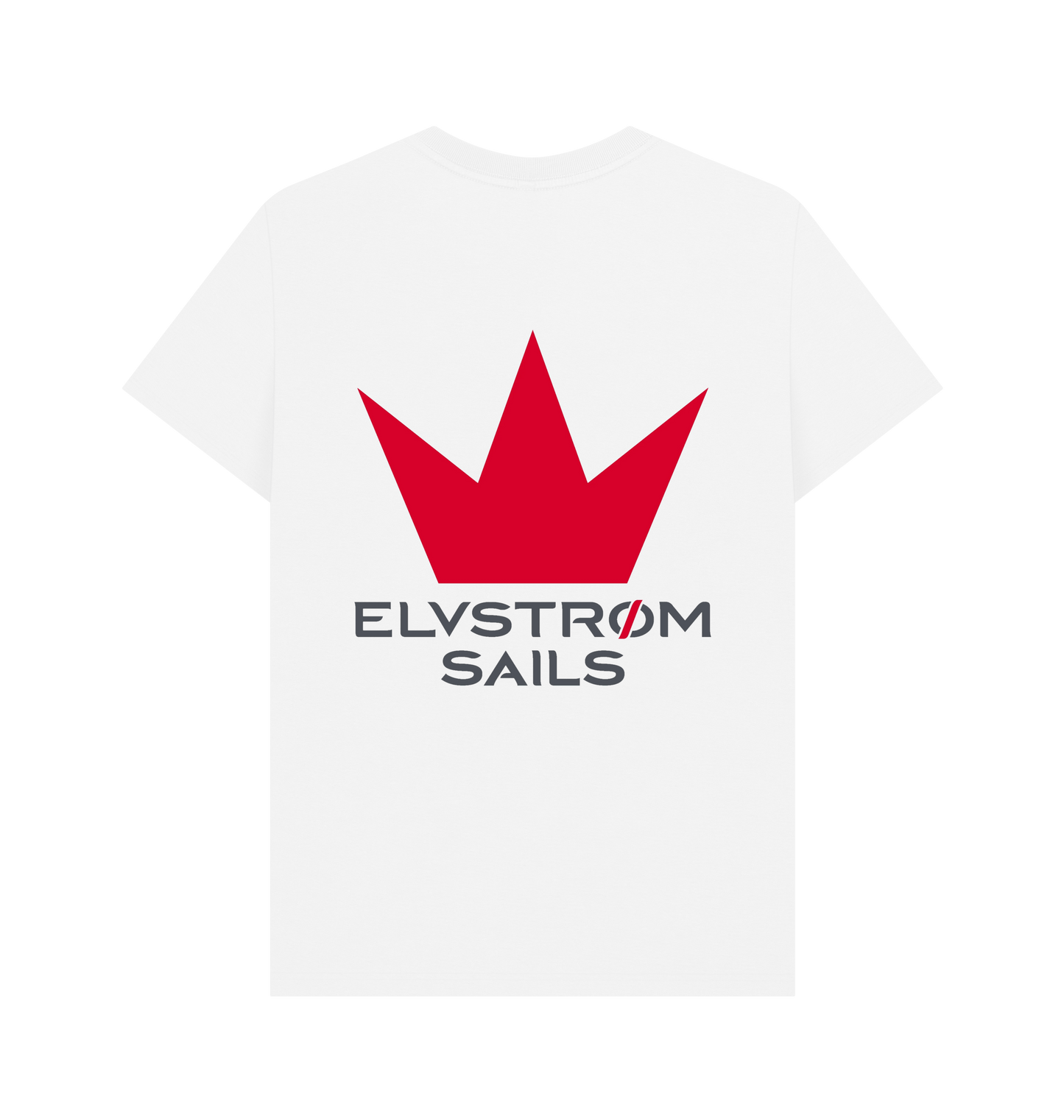 White Printed T-shirt Back