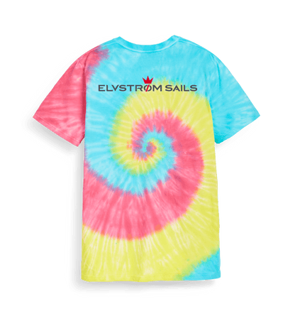 Tie Dye Printed T-shirt Back
