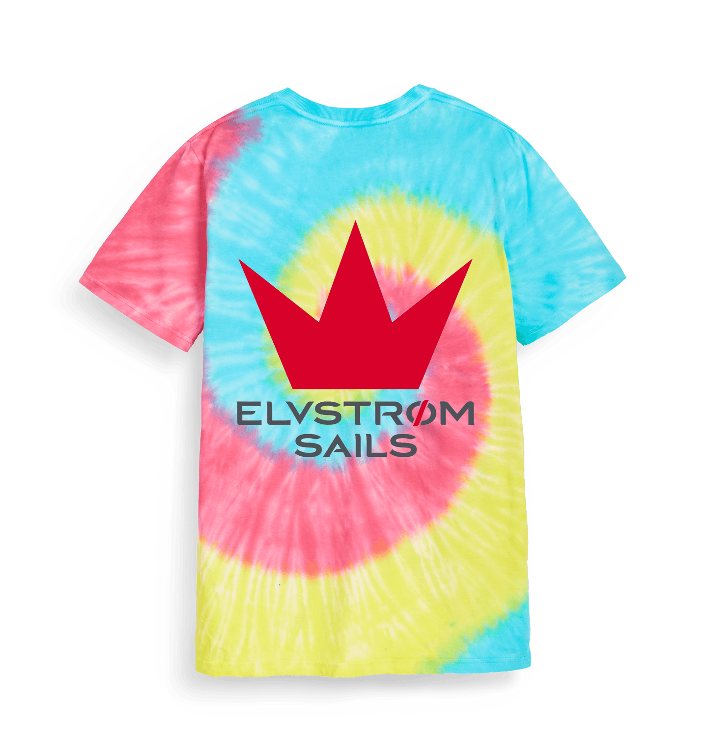 Tie Dye Printed T-shirt Back