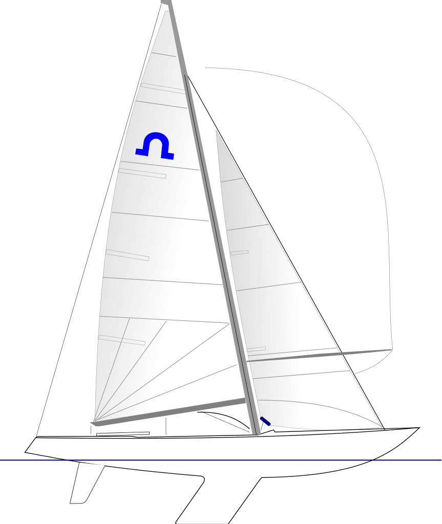 Elvstrom Soling OD Spinnaker