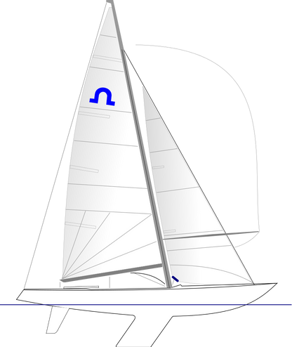 Elvstrom Soling OD Spinnaker