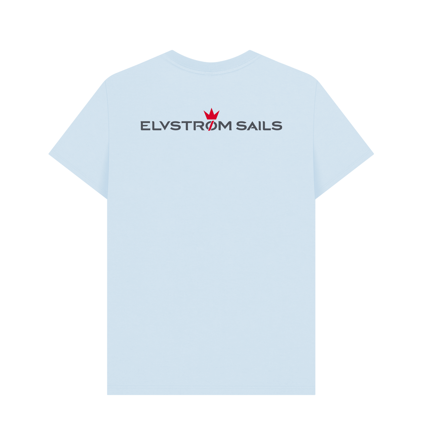 Sky Blue Printed T-shirt Back