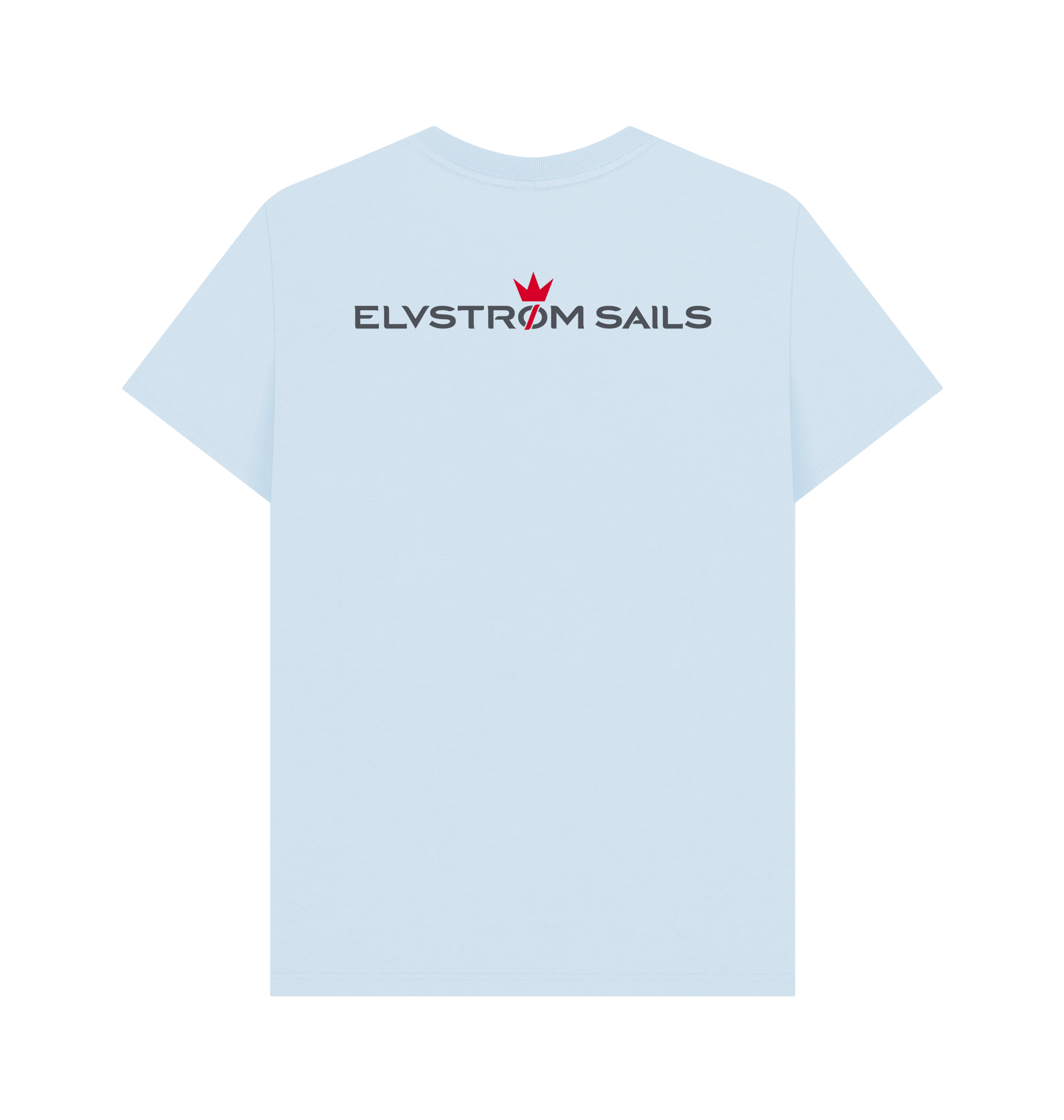Sky Blue Printed T-shirt Back