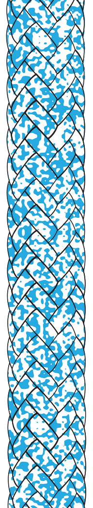 Kingfisher Braid on Braid Melange