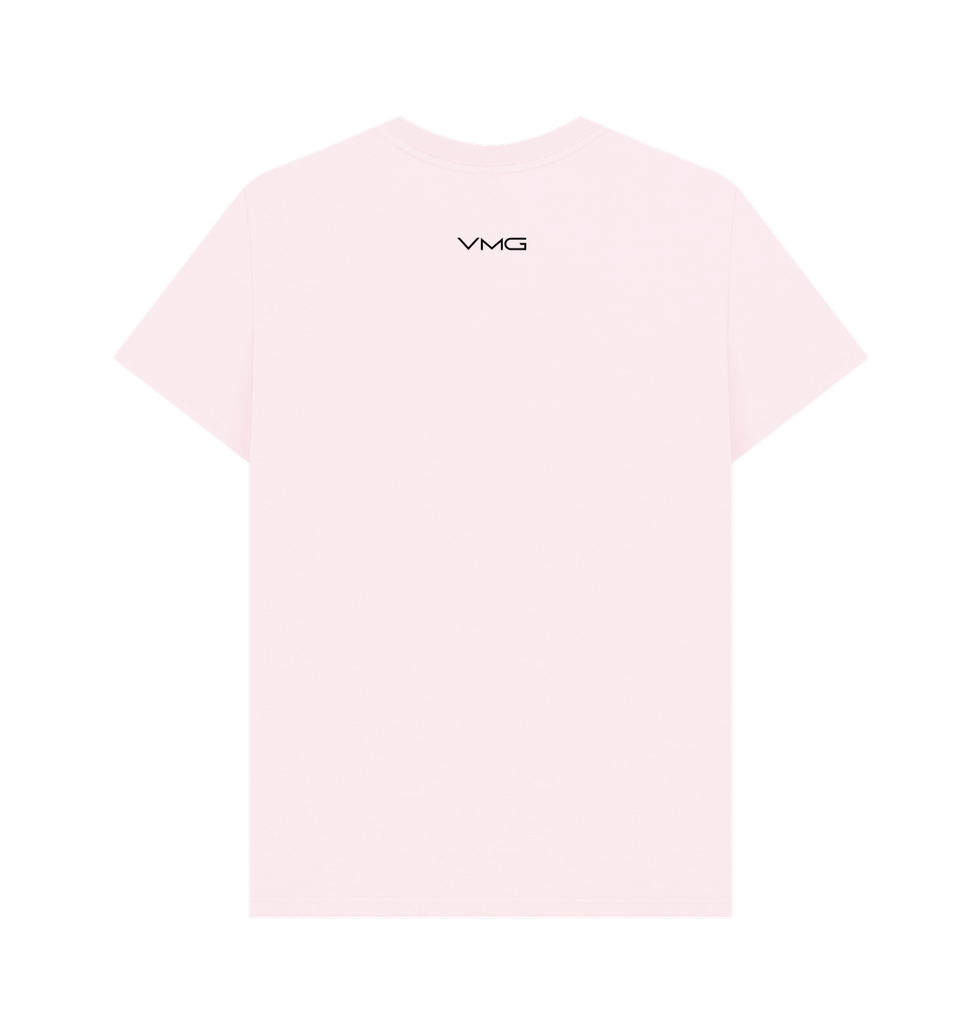 Pink Printed T-shirt Back