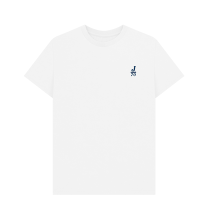 White Printed T-shirt Front