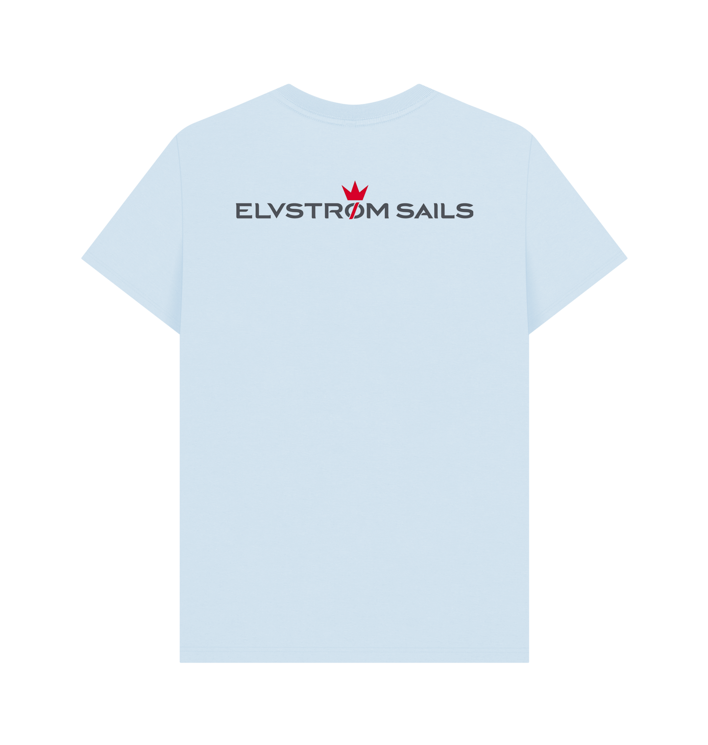 Sky Blue Printed T-shirt Back