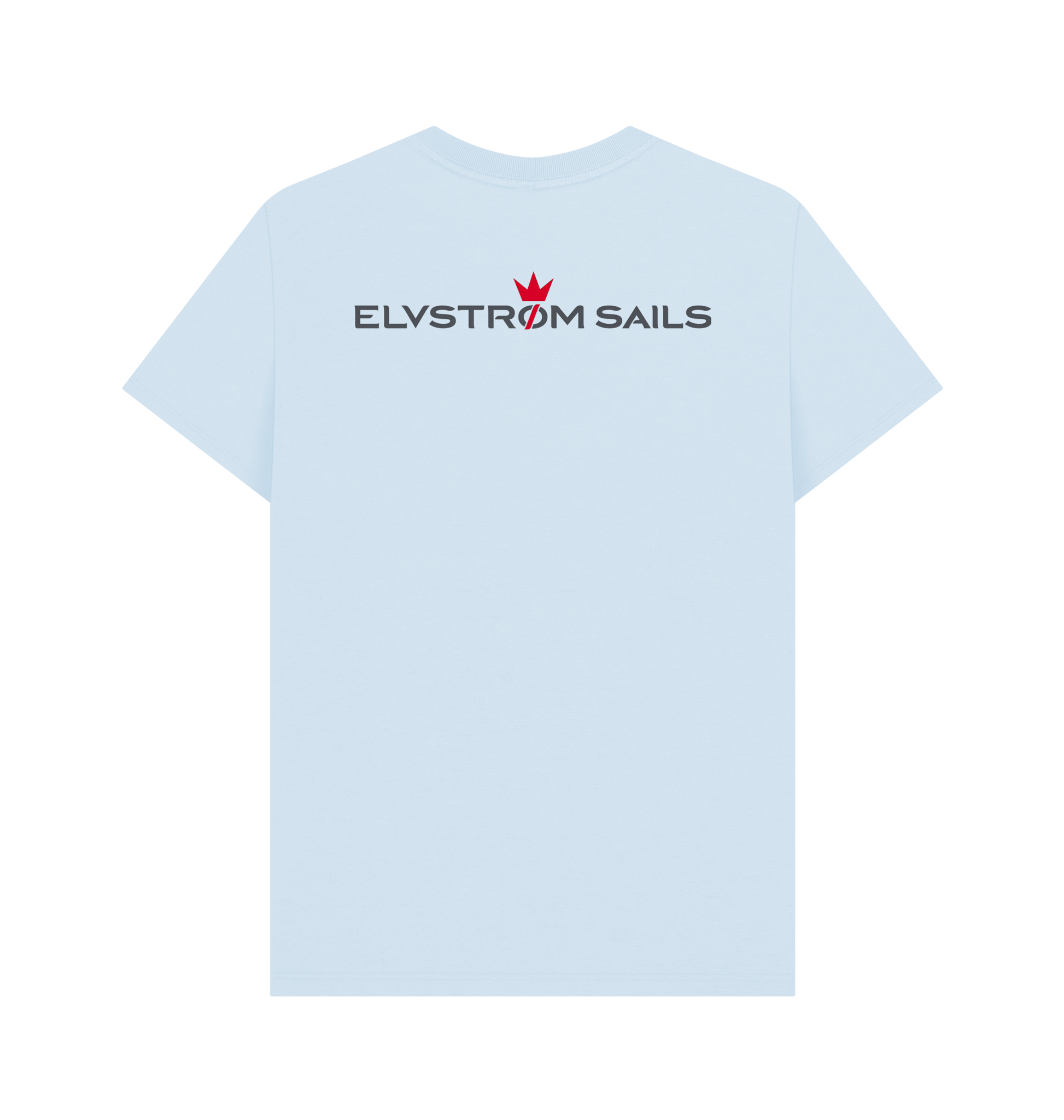 Sky Blue Printed T-shirt Back