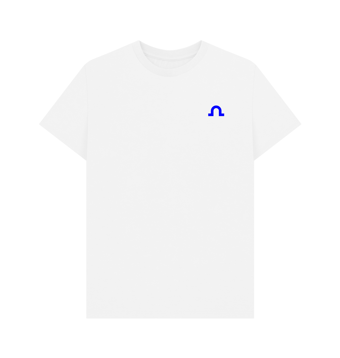 White Printed T-shirt Front