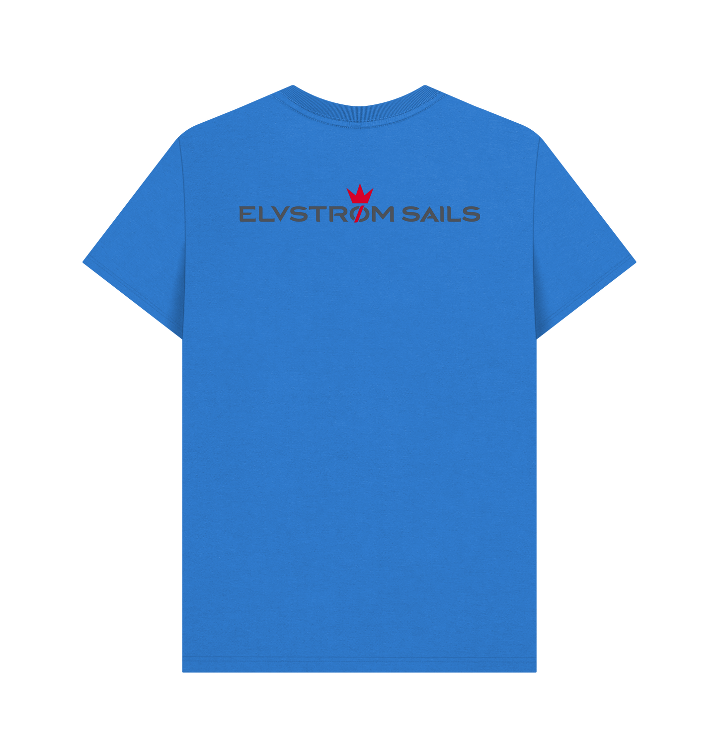 Bright Blue Printed T-shirt Back