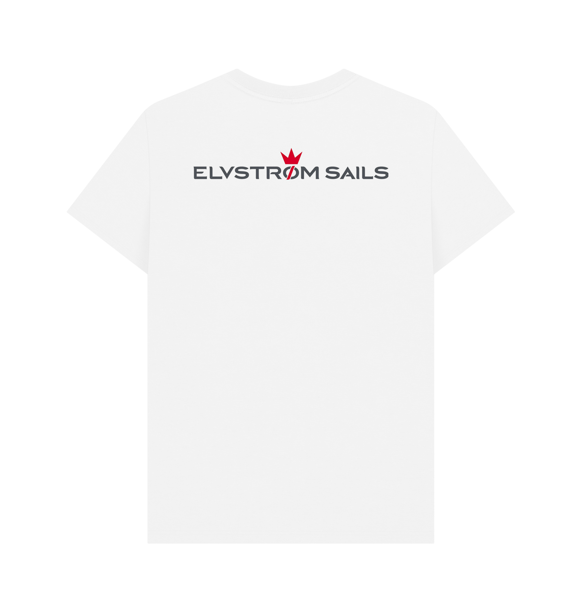 White Printed T-shirt Back