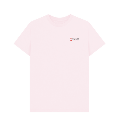 Pink Printed T-shirt Front