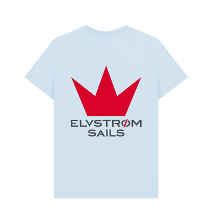 Sky Blue Printed T-shirt Back