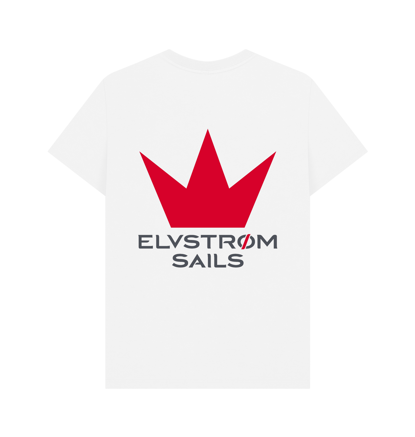 White Printed T-shirt Back