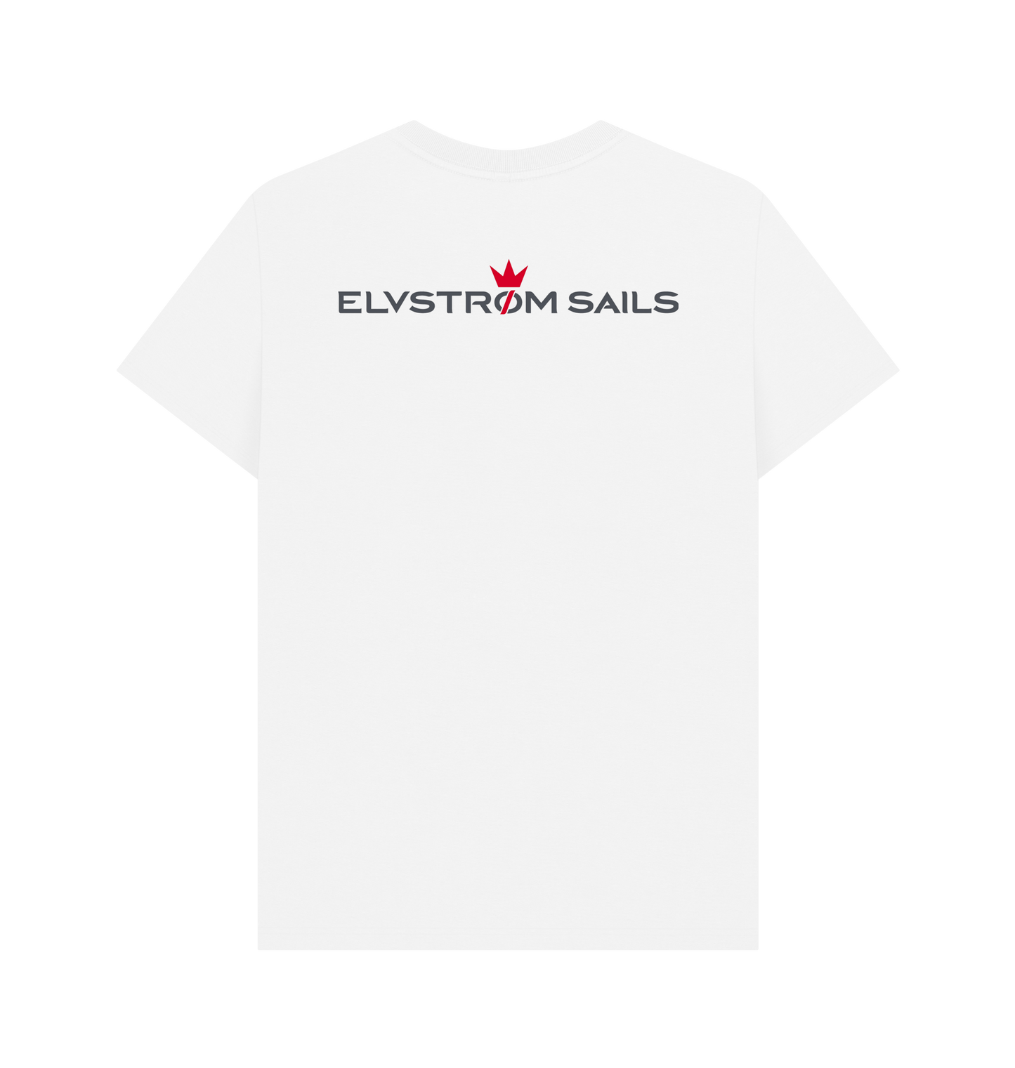 White Printed T-shirt Back