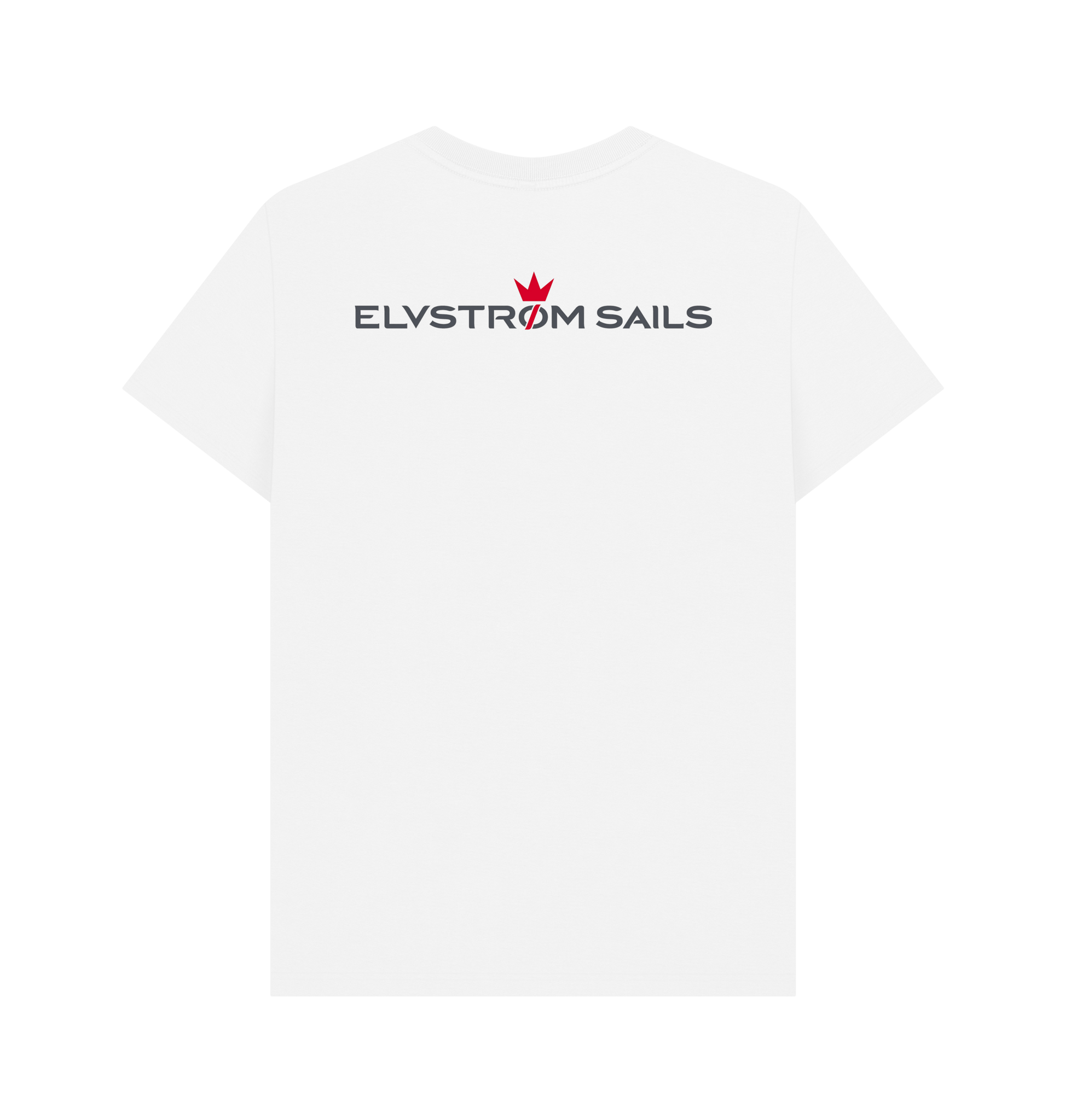 White Printed T-shirt Back